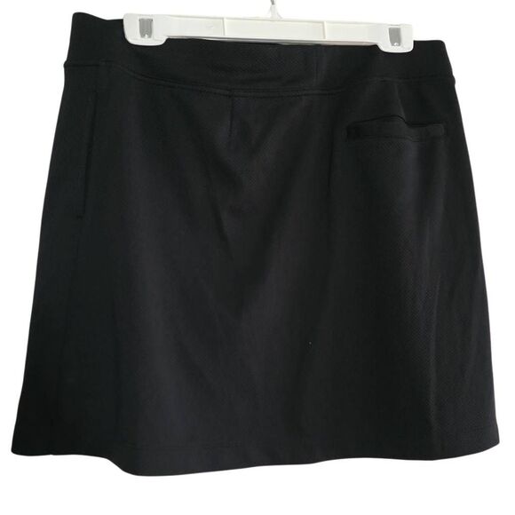 Callaway Women's Size Large Black Textured Opti-Dri Athletic Skort - Picture 2 of 5